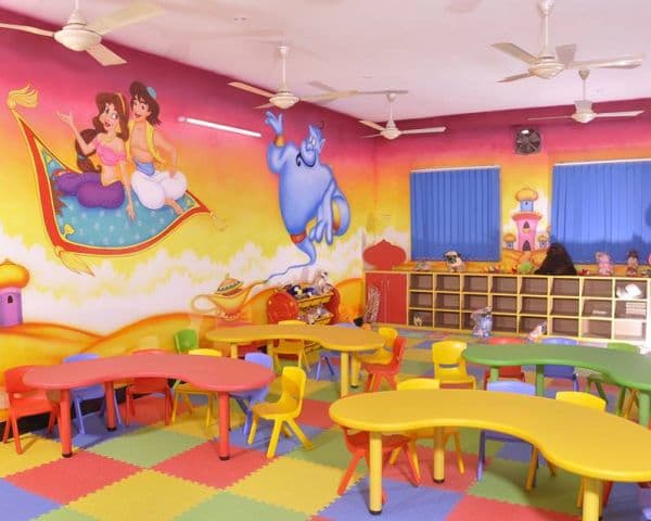 Inclusive activity room for neurodivergent children
